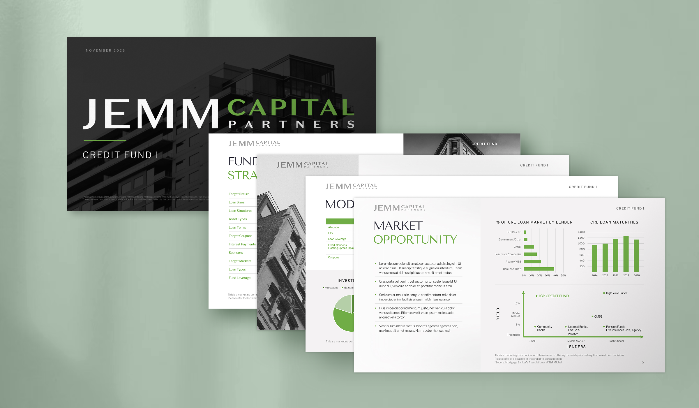 JEMM Capital Partners Investment Presentation Design