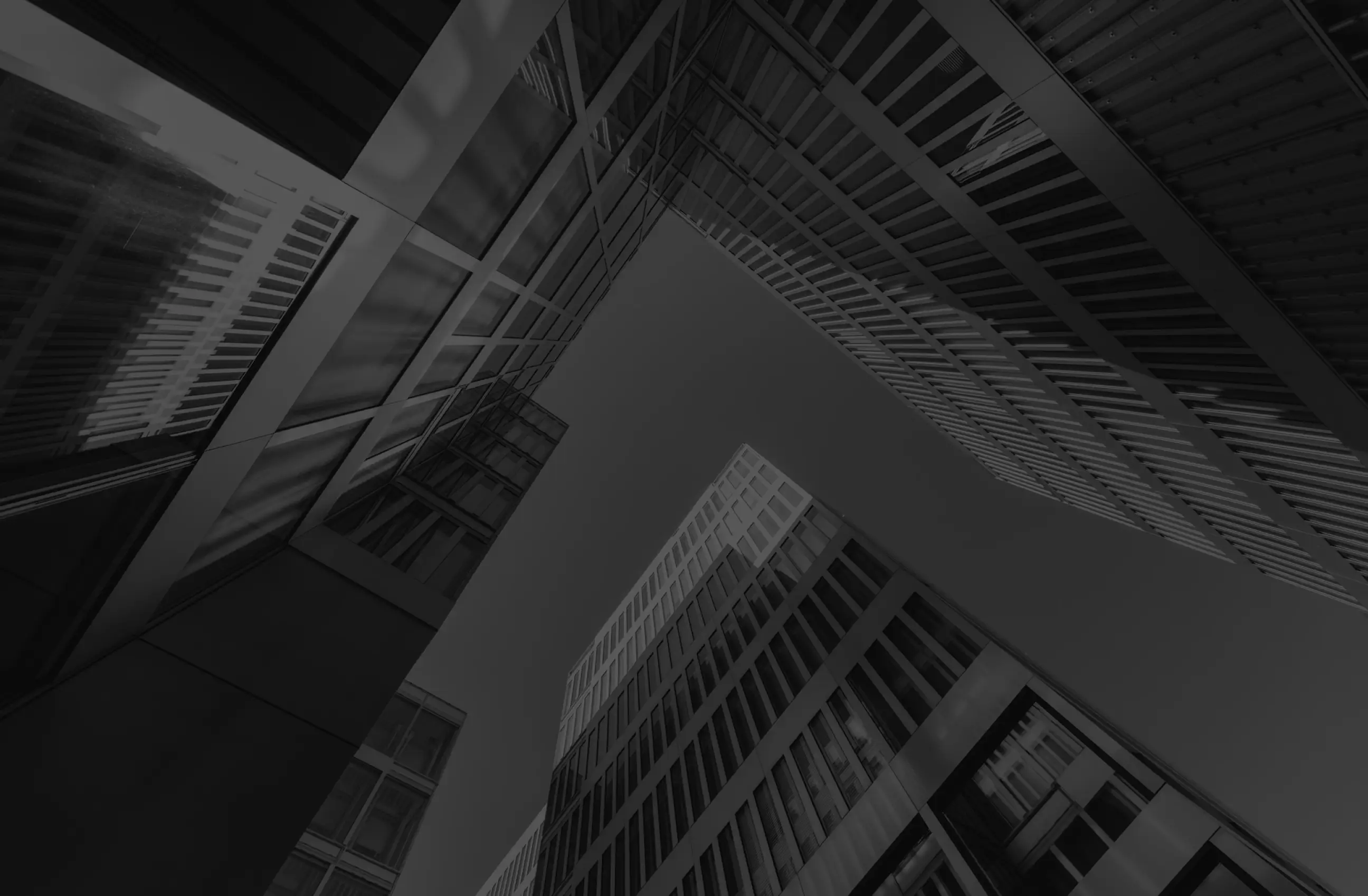 Looking up a tall buildings